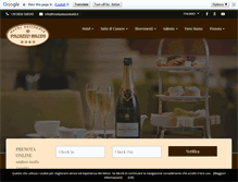 Tablet Screenshot of hotelpalazzobaldi.it